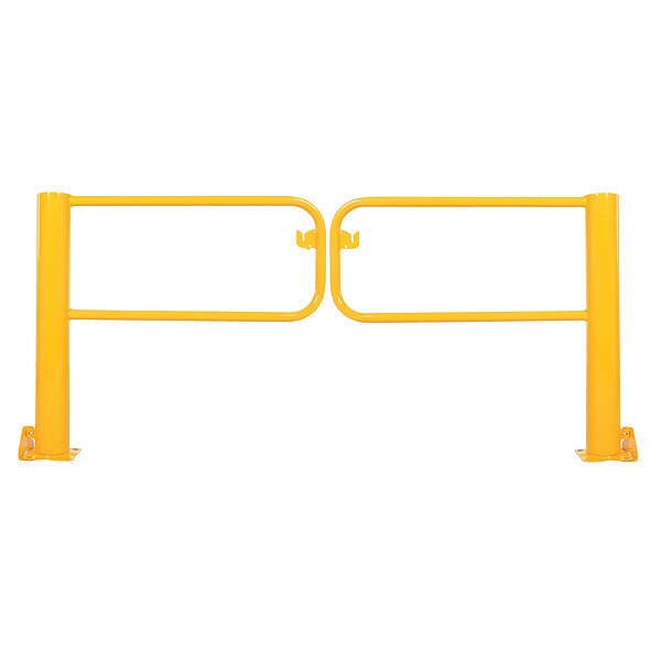 Dock Barricade, 8 ft. Door W, 8 in. L, PR