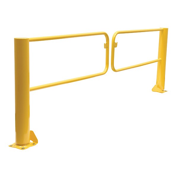 Dock Barricade, 10 ft. Door W, 8 in. L, PR