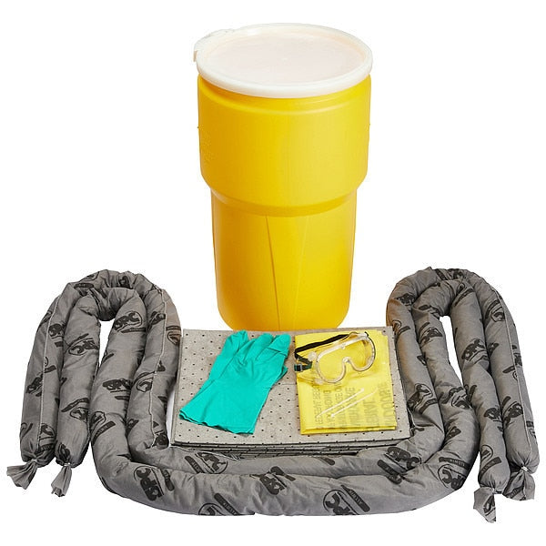 Sorbents, Universal Absorbed, Gray, Polypropylene
