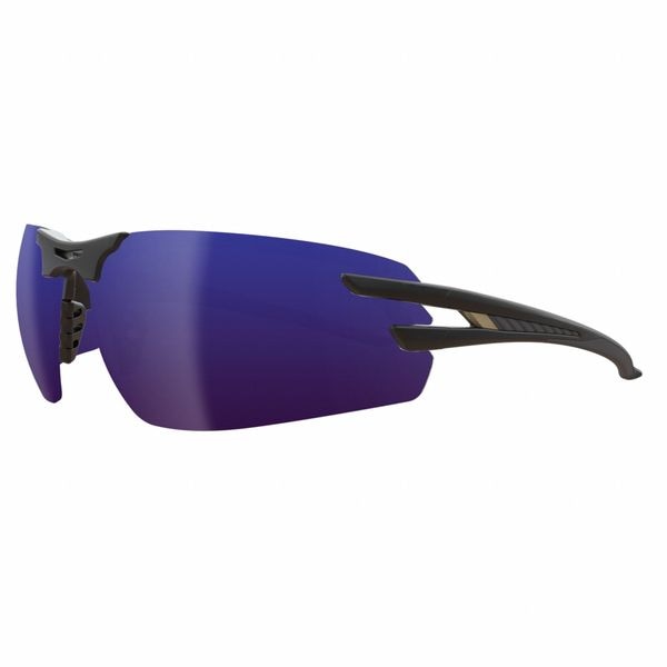 Safety Glasses, Blue Polycarbonate Lens