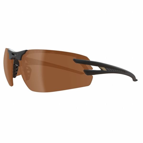 Safety Glasses, Amber Polycarbonate Lens