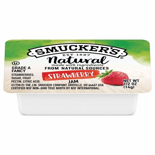 Strawberry Jam, 0.5 oz, 200 Ct, PK200