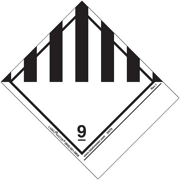 DOT Container Placard, PK500