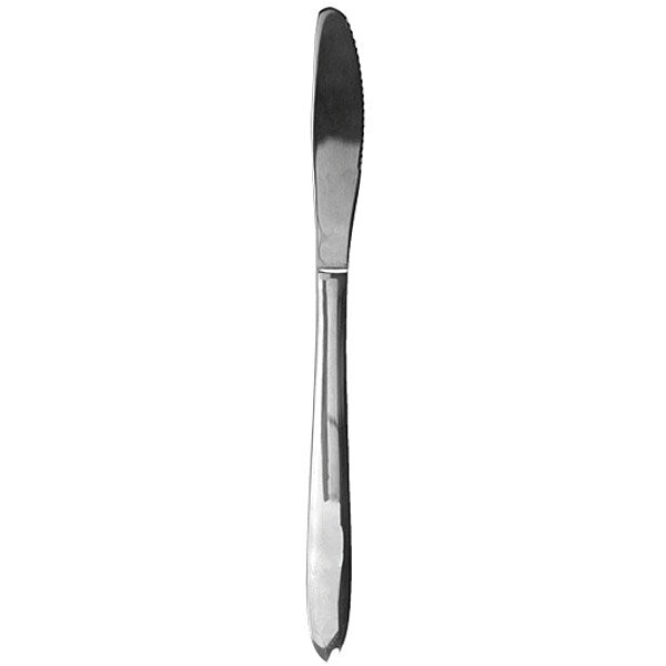 Dinner Knife, 8 7/8 in L, Silver, PK12