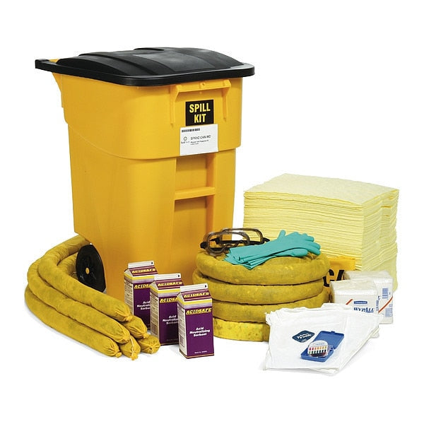 Haz-Mat 50-gal Wheeled Spill Kit