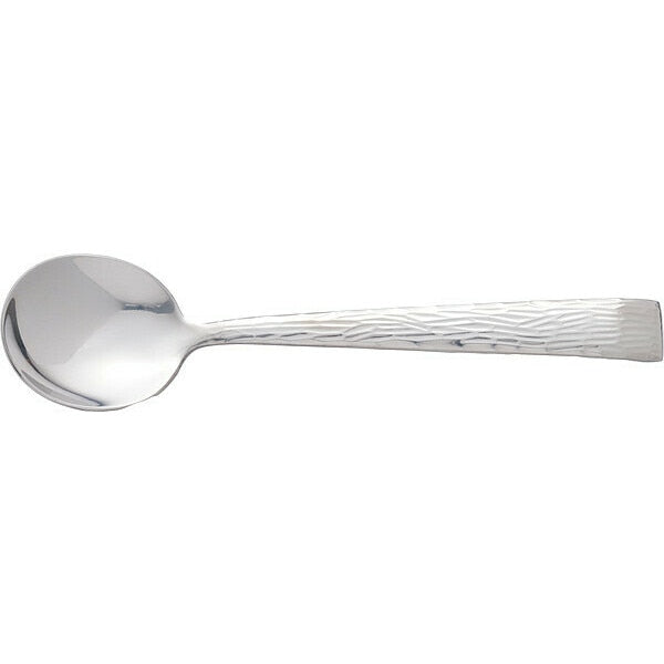 Bouillon Spoon, 6 3/8 in L, Silver, PK12