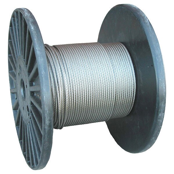 Liftall 14719S 1/4In 7X19 Ss304, Per Ft
