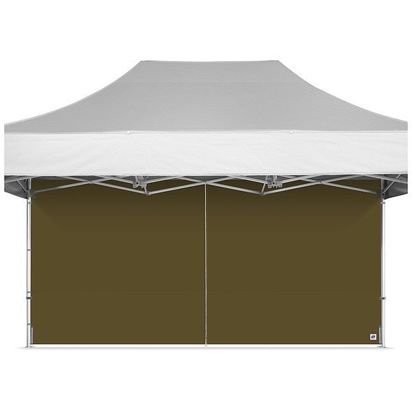 Middle Zipper Sidewall, Green, 15 ft H