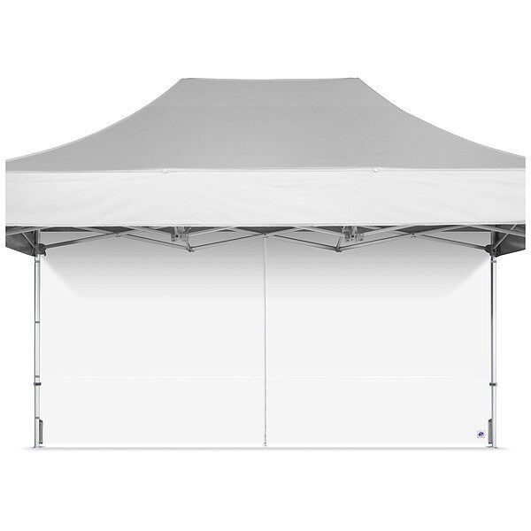 Middle Zipper Sidewall, White, 15 ft H