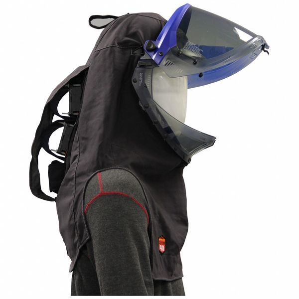 Arc Flash Lift Front Hood, Charcoal Grey, Universal