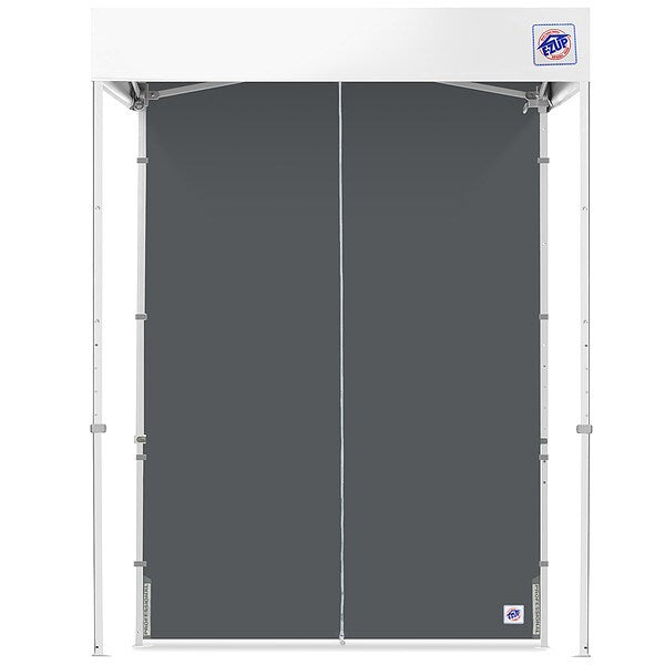 Middle Zipper Sidewall, Gray, 5 ft H