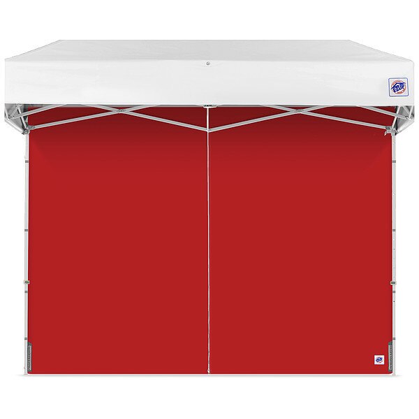 Professional Middle Zipper Sidewall, Red