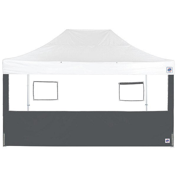 Food Booth Sidewall, Gray, 15 ft W, 15 ft H
