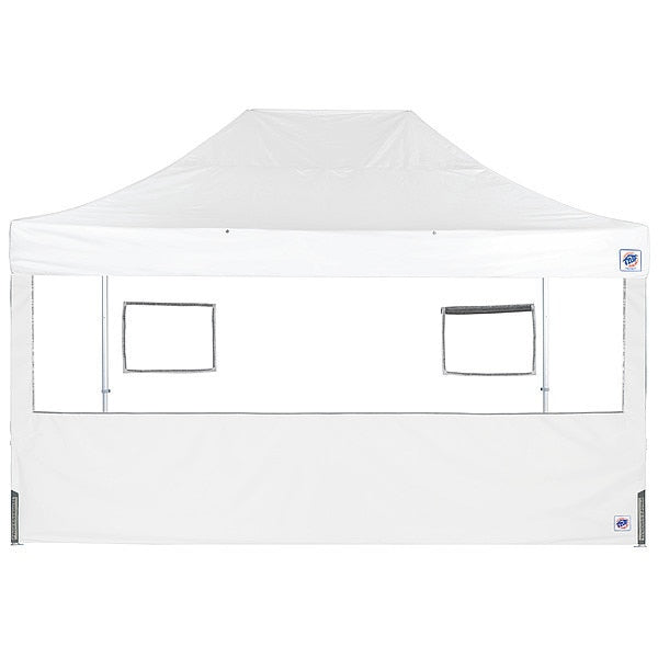 Food Booth Sidewall, White, 15 ft H