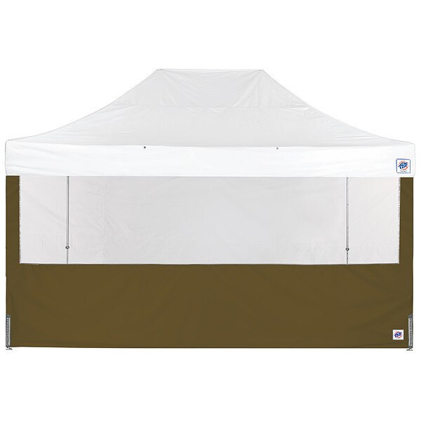 Food Booth Sidewall, Green, 15 ft H