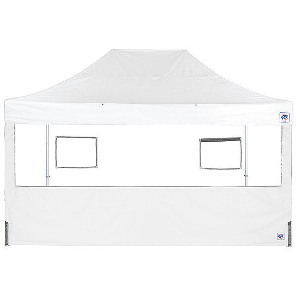 Food Booth Sidewall, White, 15 ft H