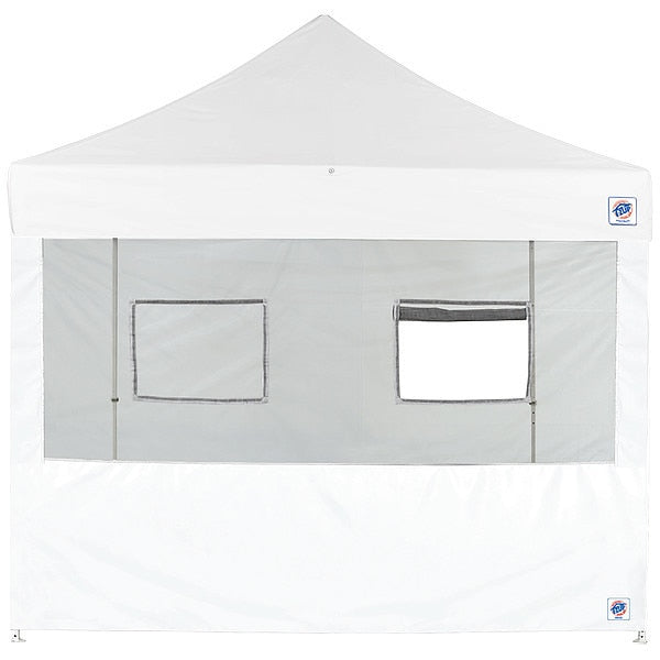 Food Booth Sidewall, White, 8 ft W, 8 ft H