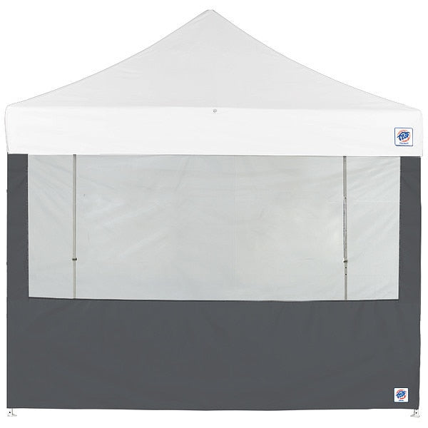 Food Booth Sidewall, Gray, 8 ft W, 8 ft H