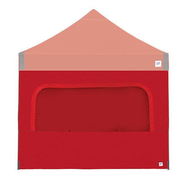 Sidewall, Red, 10 ft W, 10 ft H