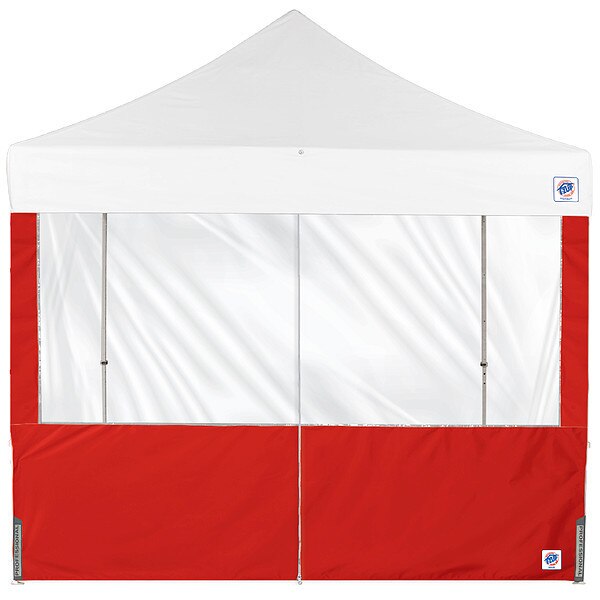 Panorama Middle Zipper Sidewall, Red