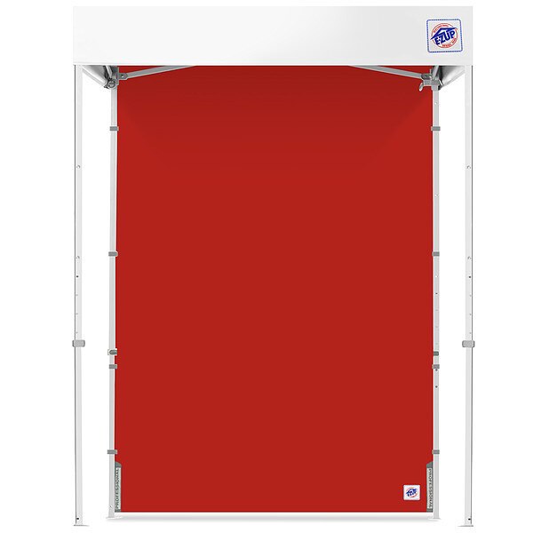 Sidewall, Red, 5 ft W, 5 ft H