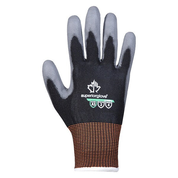 Blk Nyln/Stl Glv Pu Ctd 9, PR