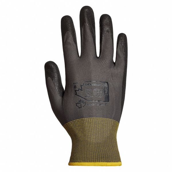 Blk Nylon Glv, Ntrl Pm, Sz 11, PR