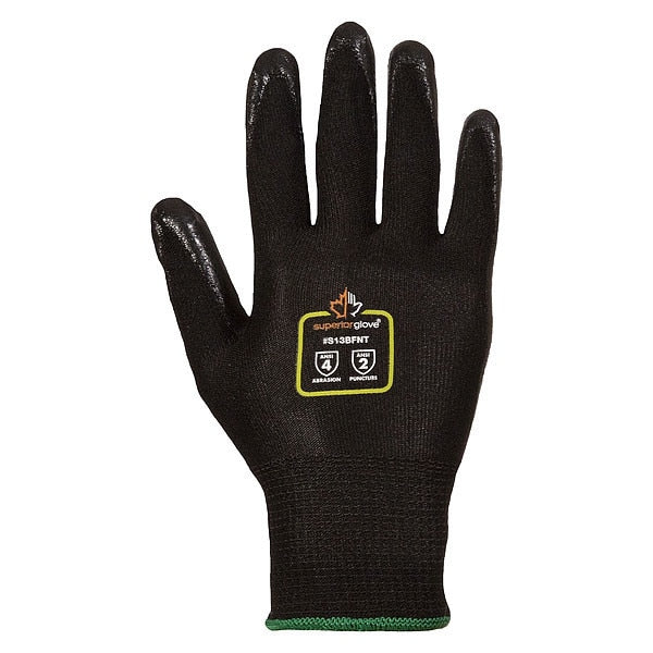 Nitrile Knit Gloves, Nylon, 11, PR