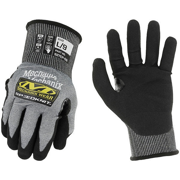 SpeedKnit(TM), Glove, HPPE, Size 9, 9, PR