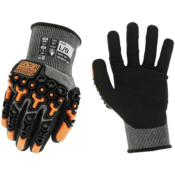 SpeedKnit(TM), Glove, HPPE, Size 9, 9, PR