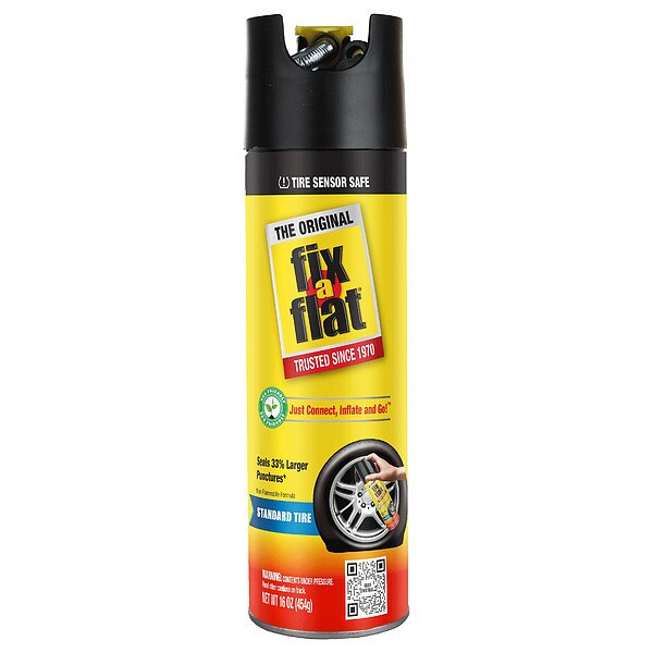 Tire Inflator, 16 oz., 2-39/64