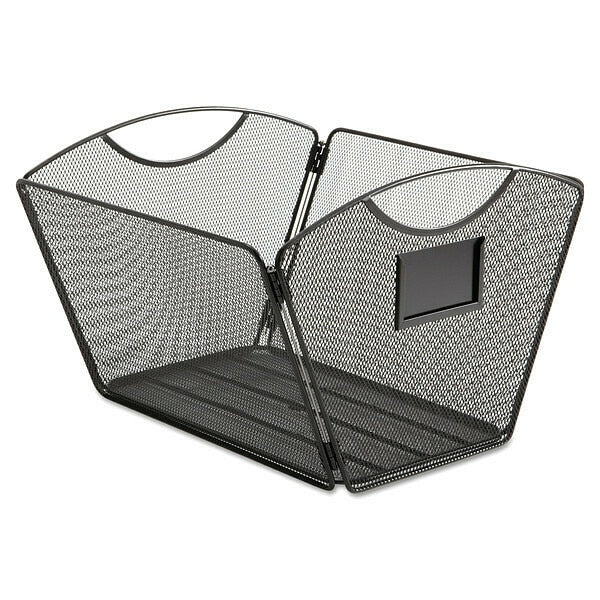 File, Tub, Desktop, Mesh, Black