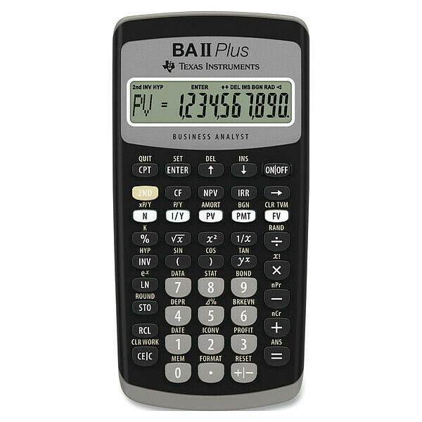 Financial Calculator, LCD, 10 Digit