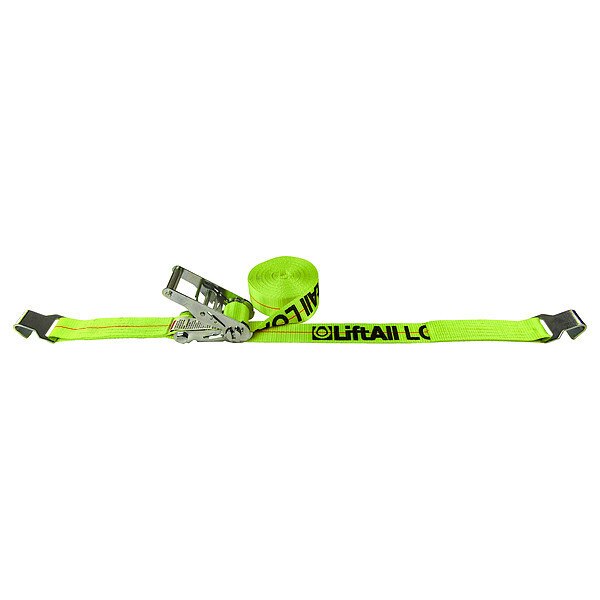 Tiedown, RtchtStrapAsmbly, 1600 lb, Flat Hk