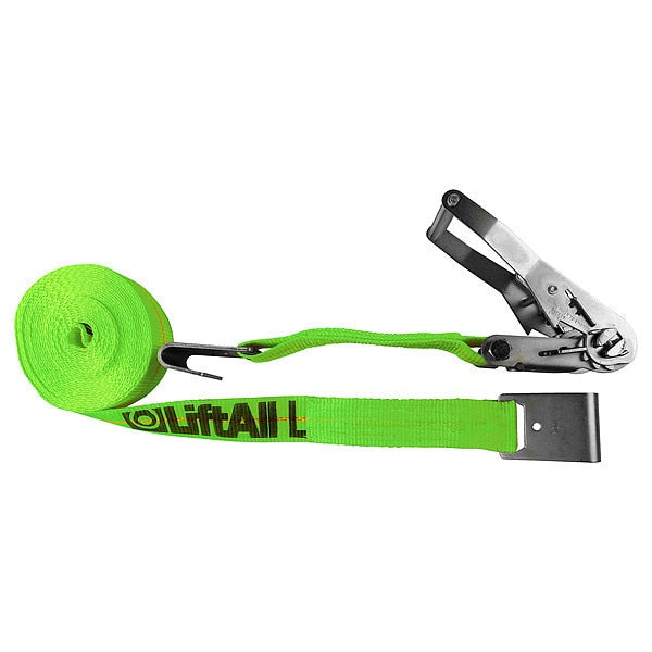 Cargo Strap, Ratchet, 27 ft x 2 In, 3330 lb