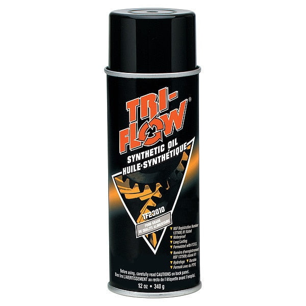 Food Grade Synthetic Oil, Aerosol, 12 Oz.