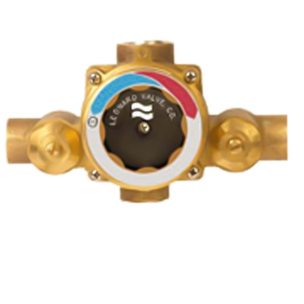 Bimetal Master Mixing Valve, 3/4 in Inlet