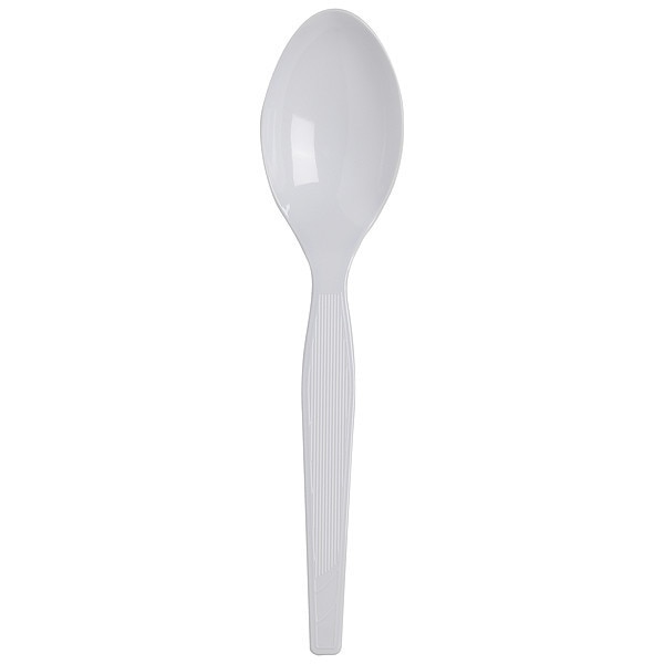 Medium Duty Spoon, White, PK1000