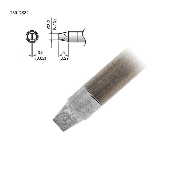 TIP, CHISEL, 3.2 X 5MM, FX-9701/9702