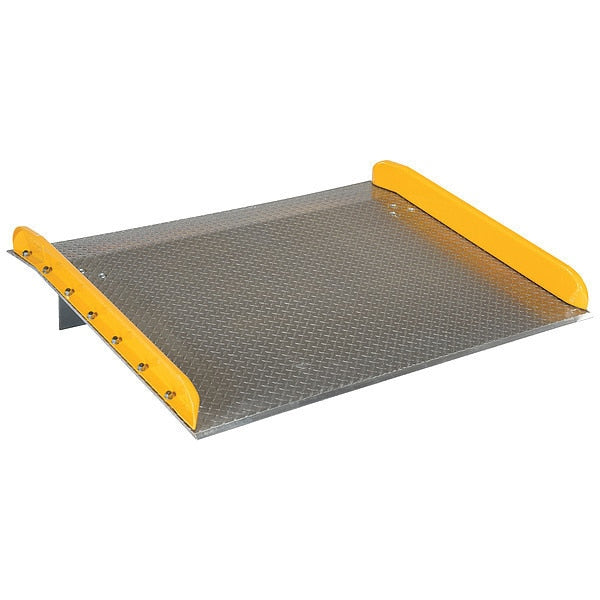 Dockboard, Aluminum, 20,000 lb, 48 x 60 In