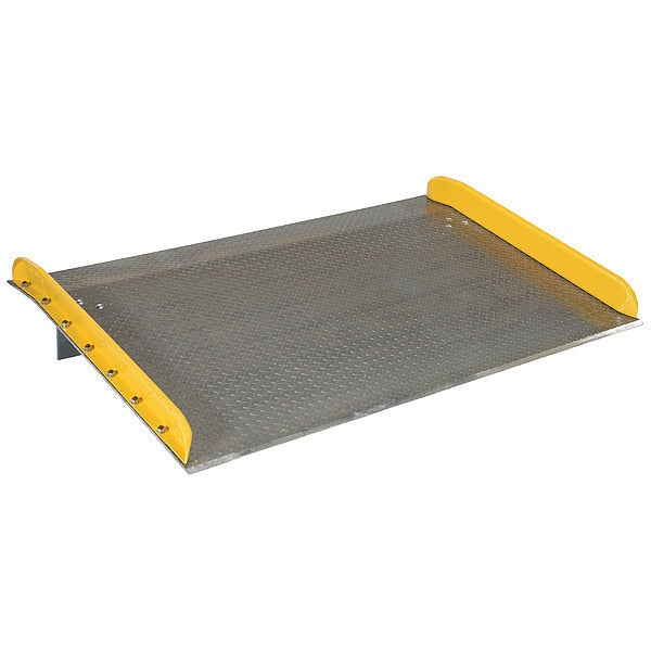 Dockboard, Aluminum, 20,000 lb, 48 x 72 In