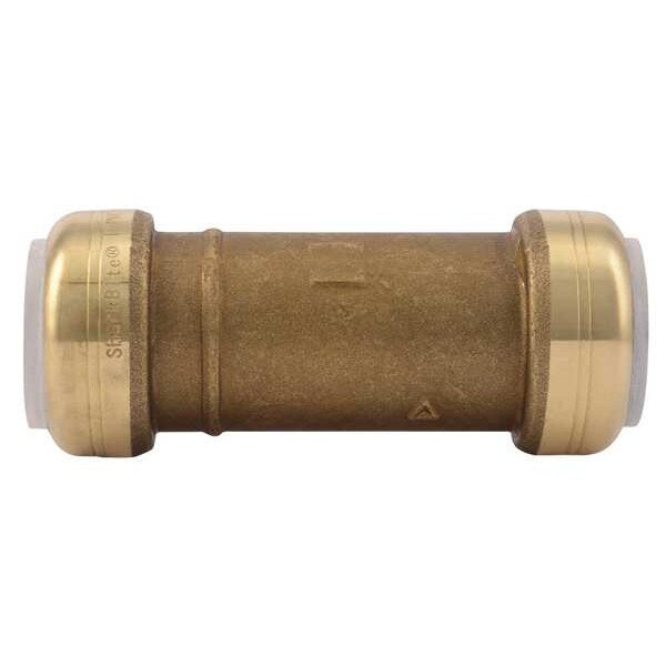 DZR Brass Slip Coupling, 1 in Tube Size