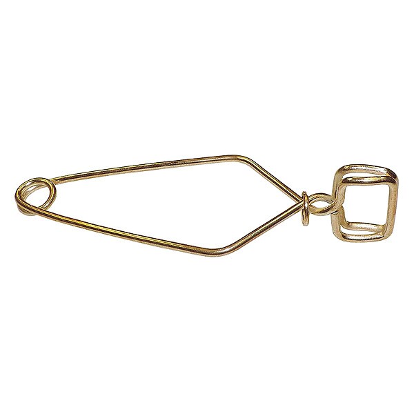 Test Tube Clamp Steel Brass Finish Wo/Gr