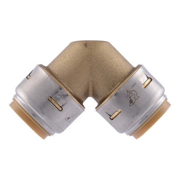 Elbow, Potable Water, Push-Fit, Brass