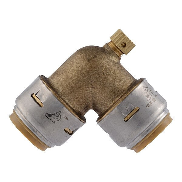 Elbow, Potable Water, Push-Fit, Brass
