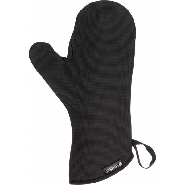 Oven Mitt, Neoprene, Black