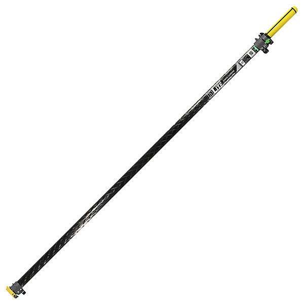 Two Section Water Fed Pole, 132 in L, Blk