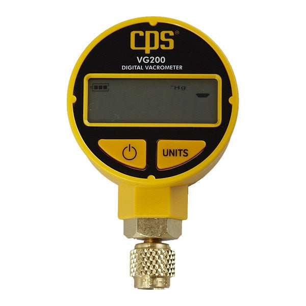 Vacuum Gauge, Digital, 1/4
