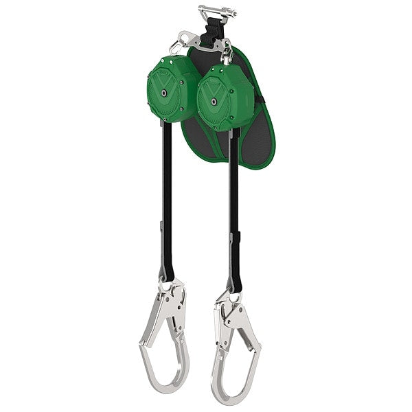 Self-Retracting Lifeline, 6 ft L, 2Legs
