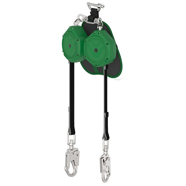 Self-Retracting Lifeline, 10 ft L, 2Legs